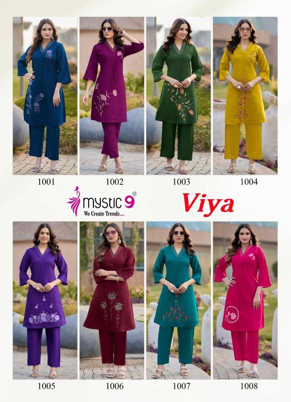 Mystic9 viya vol 1 coord set Fancy kurti wholesalers in Delhi